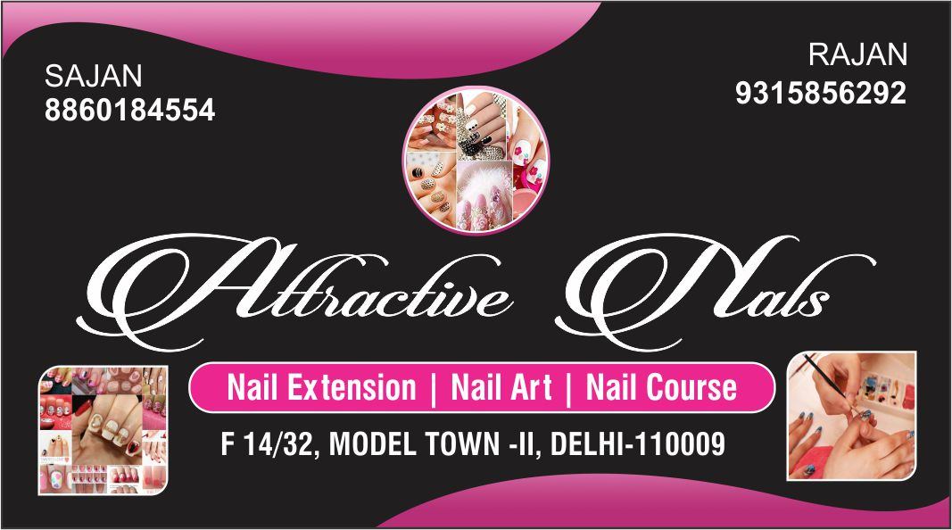ATTRACTIVE NALS (Model Town Nail Art Shop)